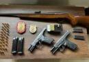 Polícia Civil cumpre buscas e apreende armas usadas por autor de violência doméstica em São Luís de Montes Belos