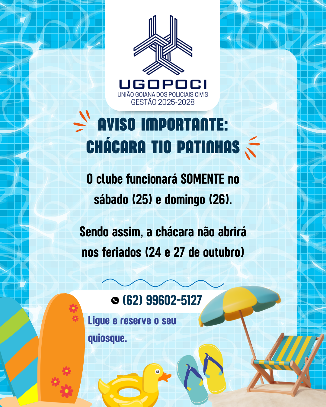 AVISO: Chácara Tio Patinhas