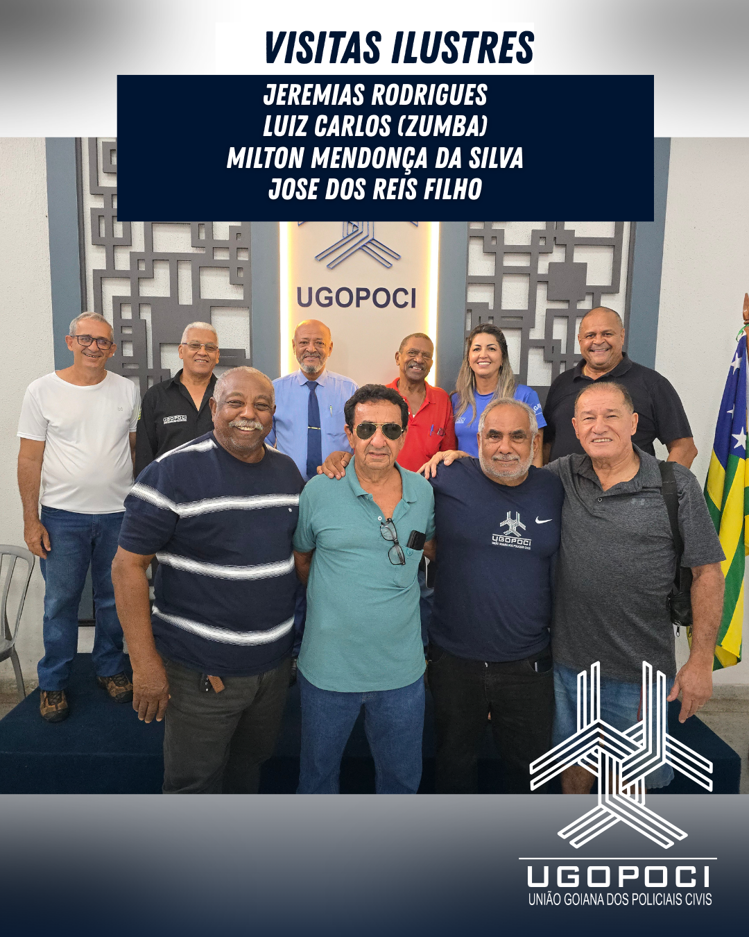 UGOPOCI recebe visitas ilustres nesta segunda-feira