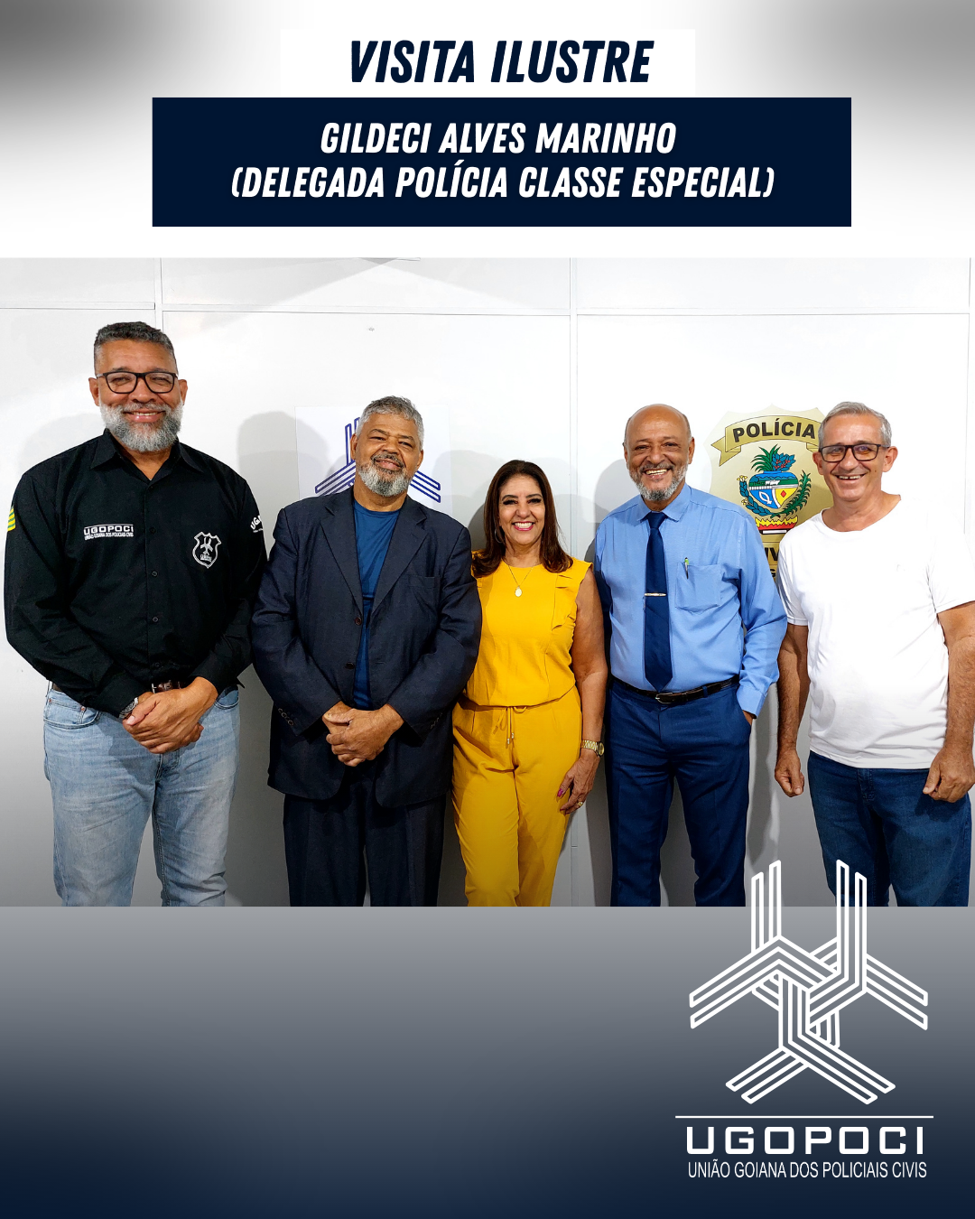 VISITA ILUSTRE | Gildeci Alves Marinho