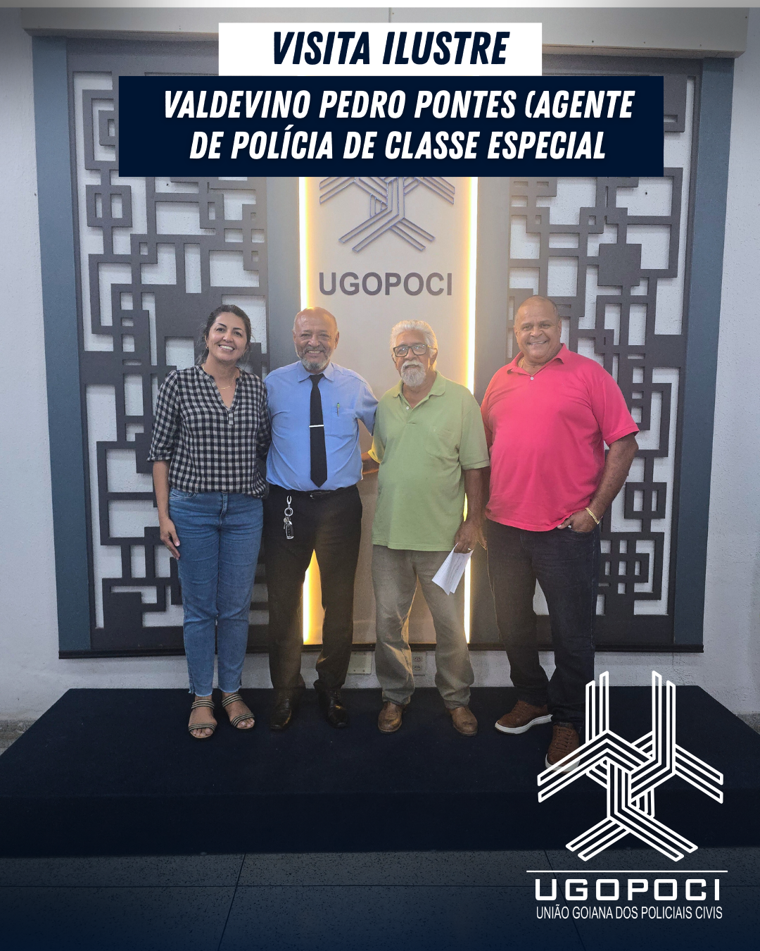 VISITA ILUSTRE | Valdevino Pedro Pontes