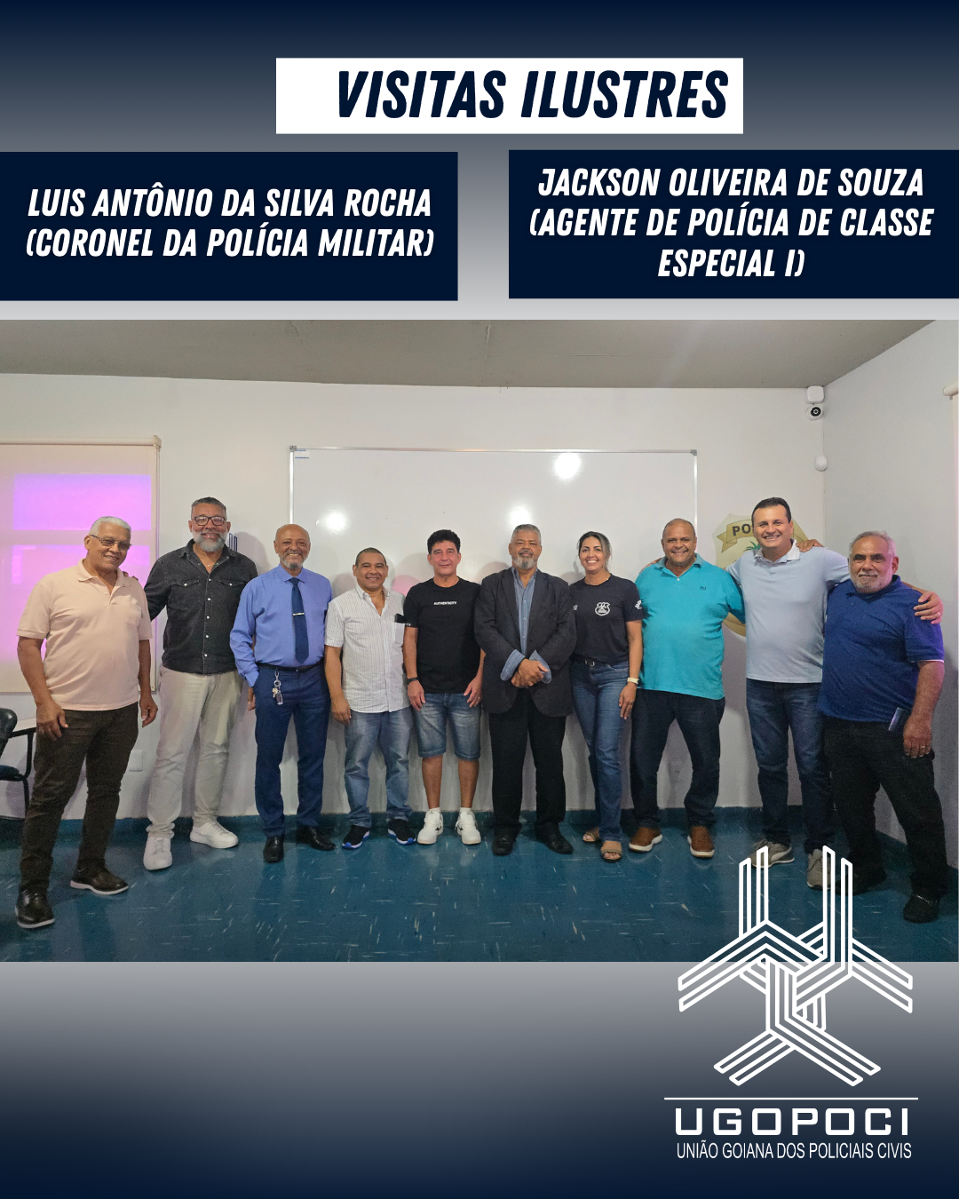 VISITAS ILUSTRES | Luis Antônio da Silva Rocha e Jackson Oliveira de Souza