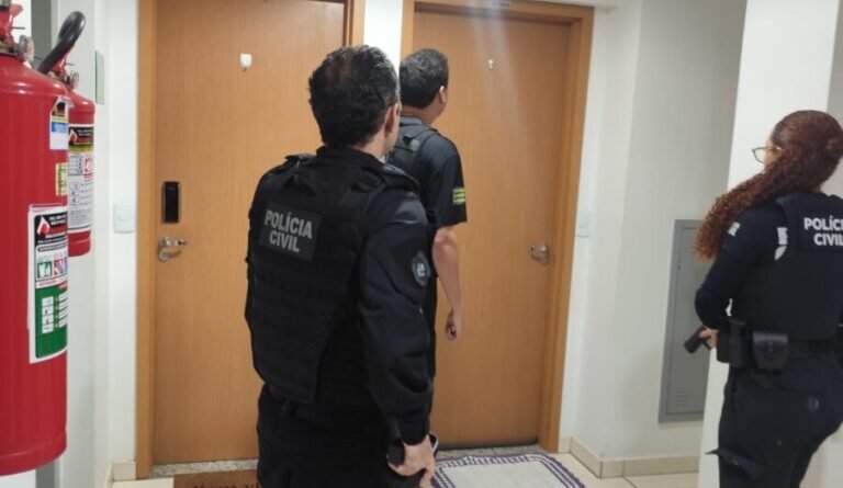 PCGO cumpre mandado de busca e investiga estelionato praticado na contratação de serviço de vidraçaria