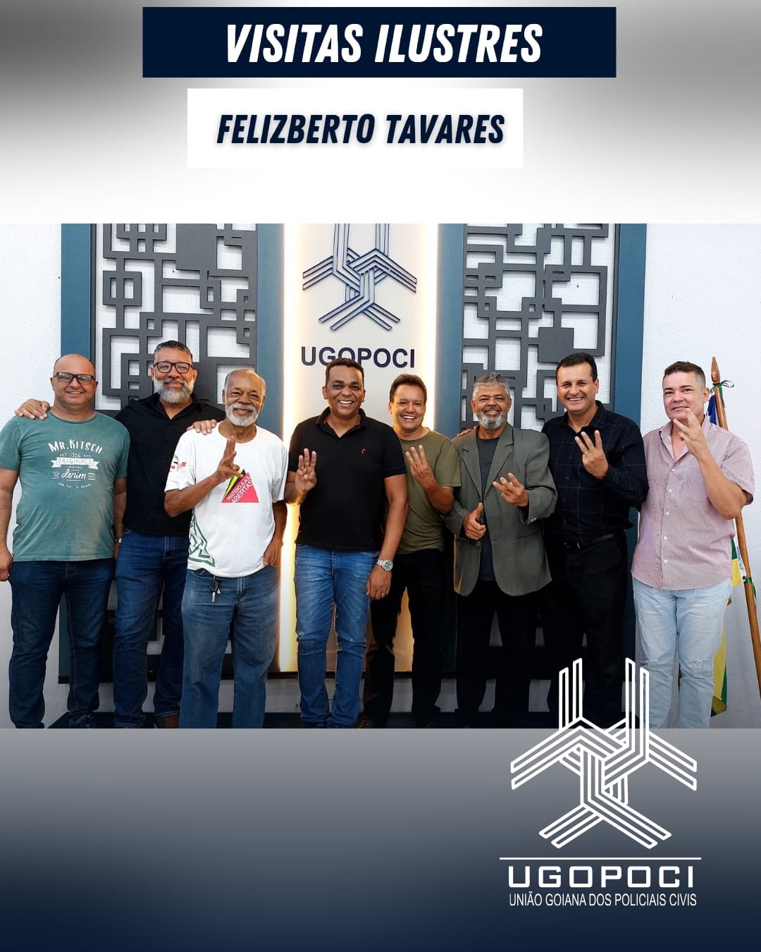 VISITA ILUSTRE | Felizberto Tavares
