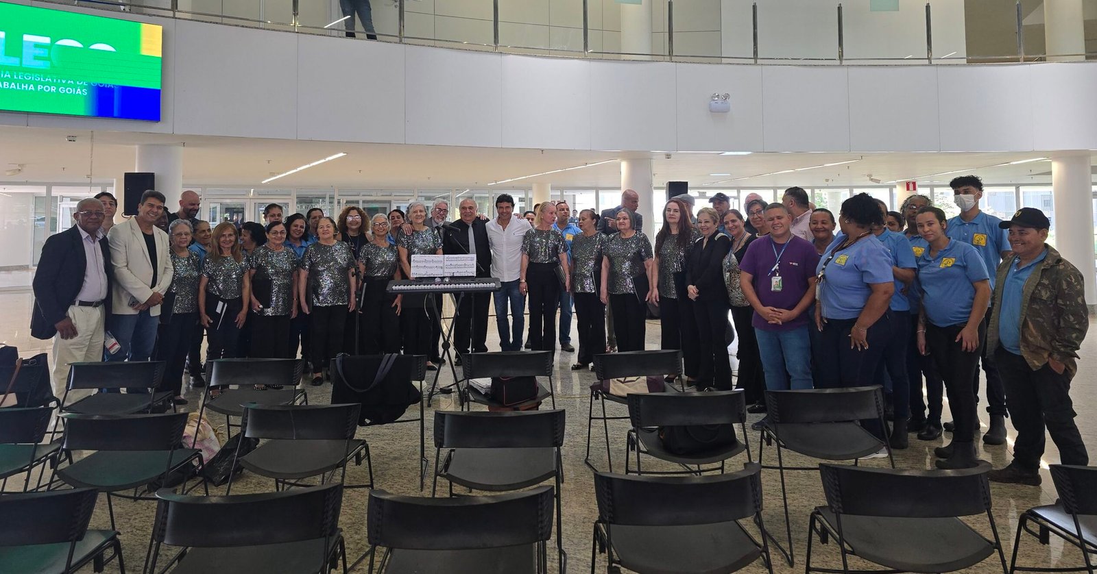 Apresentação do Coral UGOPOCI em Vozes encanta público presente na Alego