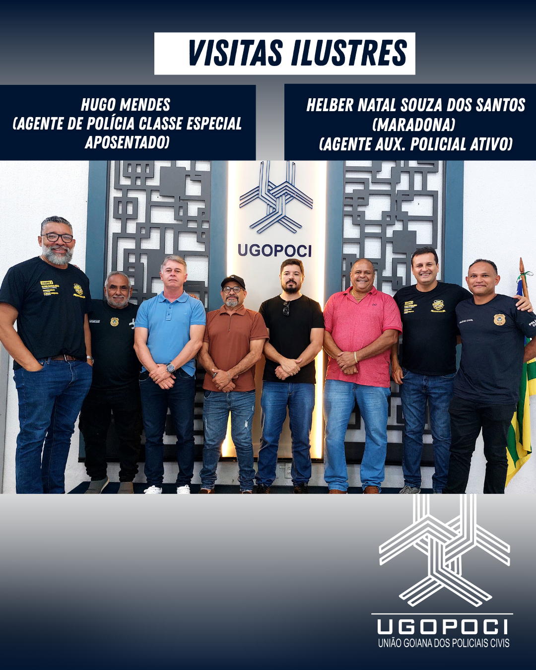 VISITAS ILUSTRES | Hugo Mendes e Helber Maradona