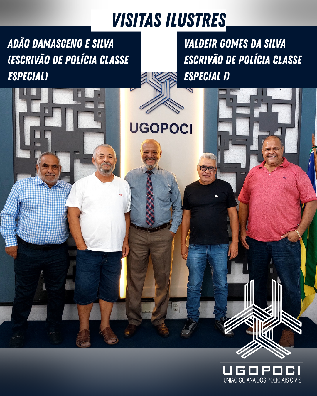 VISITAS ILUSTRES | Adão Damasceno E Silva e Valdeir Gomes da Silva