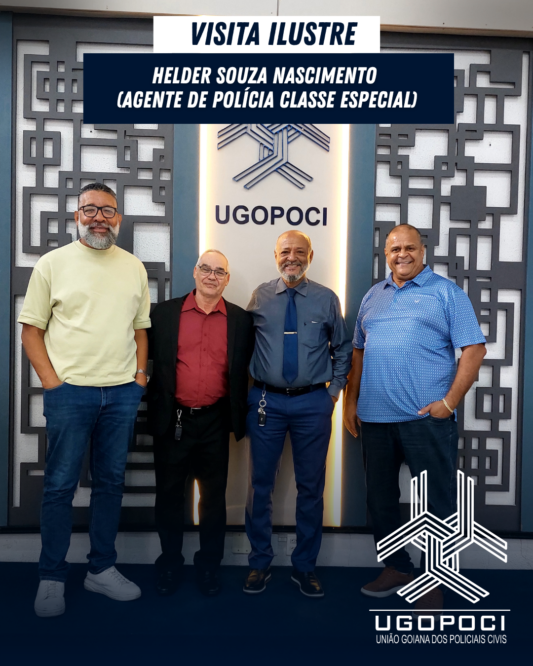 VISITA ILUSTRE: Helder Souza Nascimento