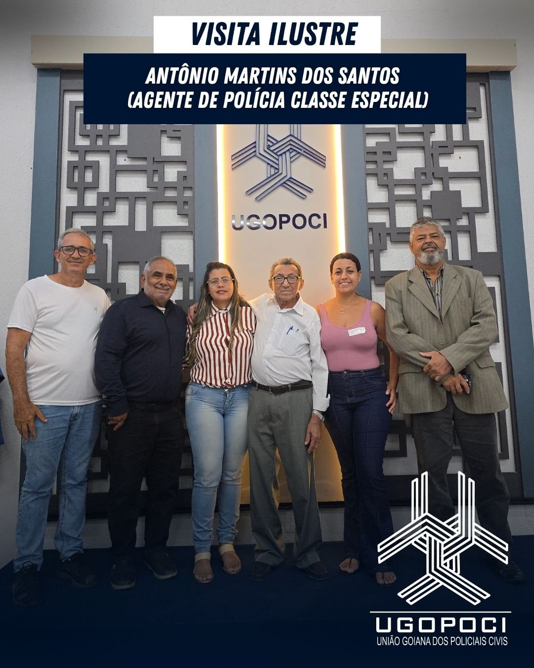 VISITA ILUSTRE | Antônio Martins dos Santos