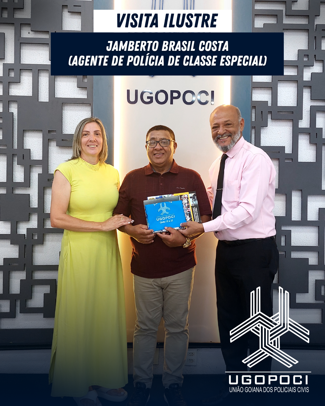 VISITA ILUSTRE | Jamberto Brasil Costa e esposa Edileide Ferreira Coelho