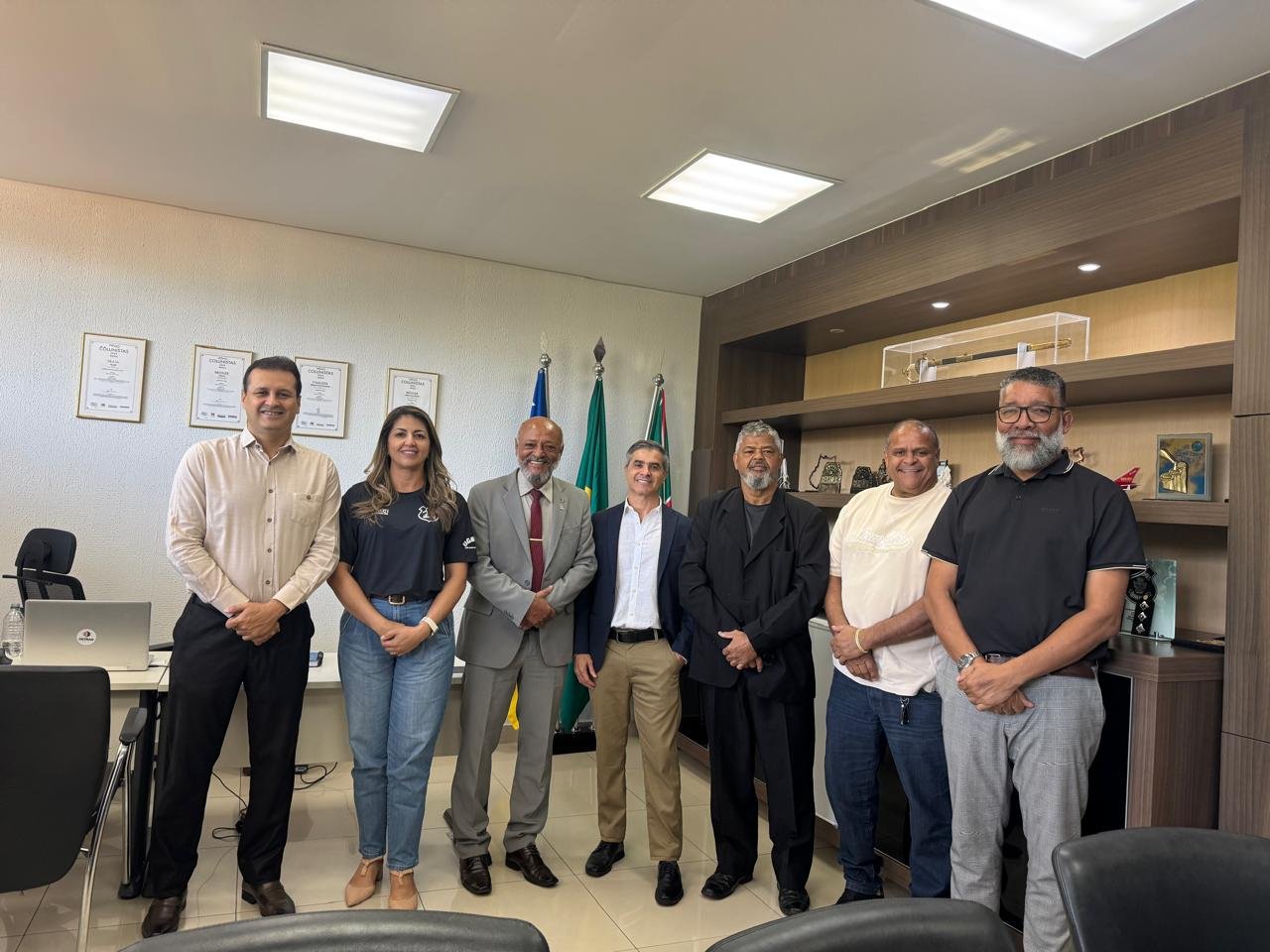 Visita ao Presidente do DETRAN – GOIÁS