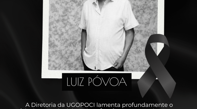 Diretoria da UGOPOCI lamenta o falecimento do delegado Luiz Póvoa