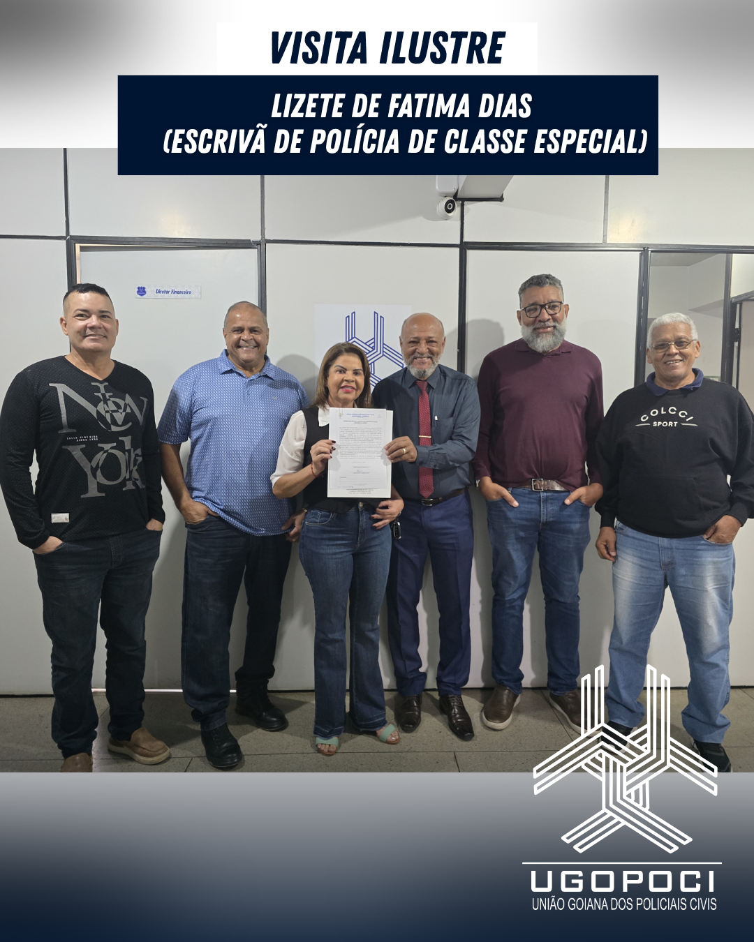 VISITA ILUSTRE | Lizete de Fátima Dias