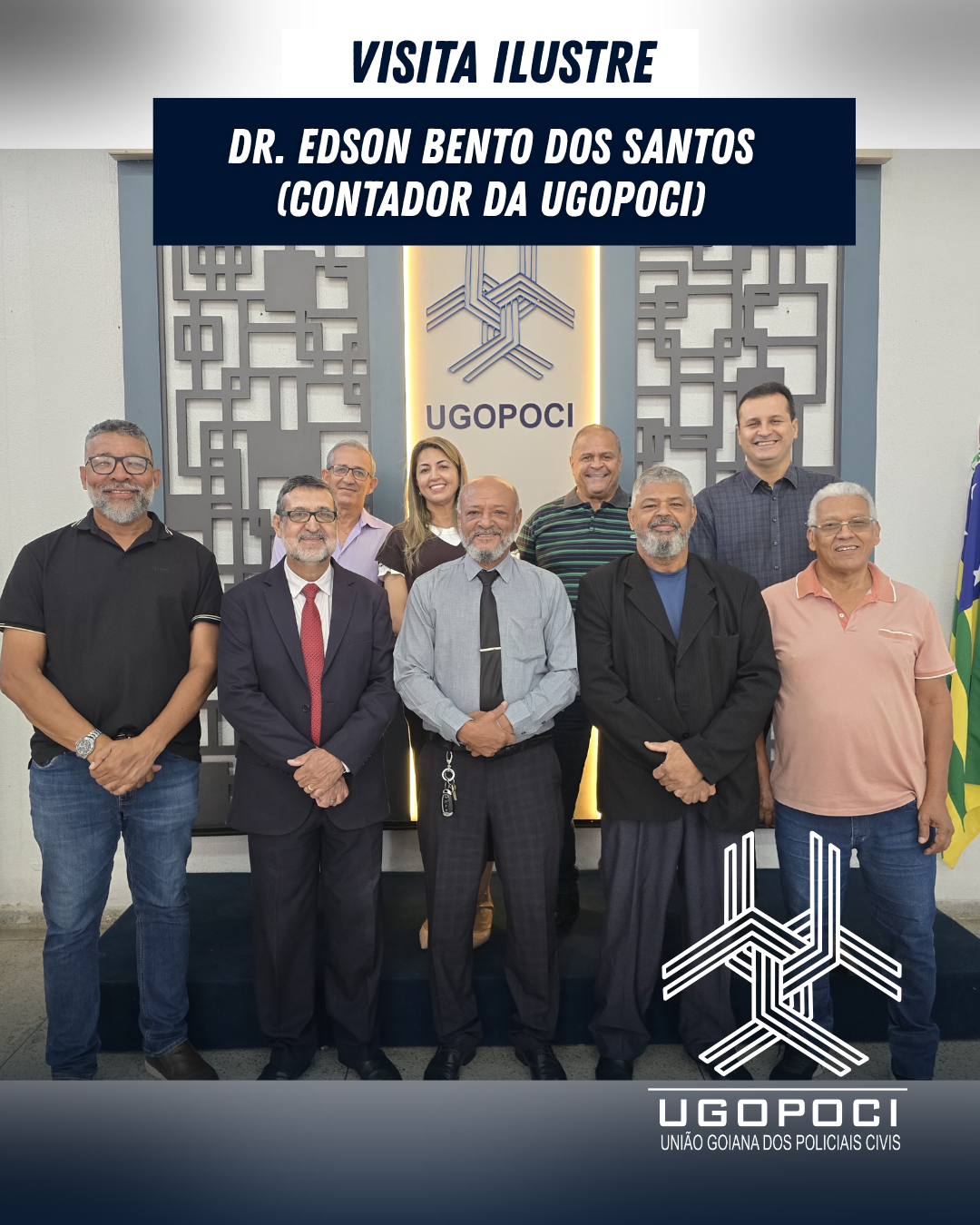 VISITA ILUSTRE | Dr. Edson Bento dos Santos