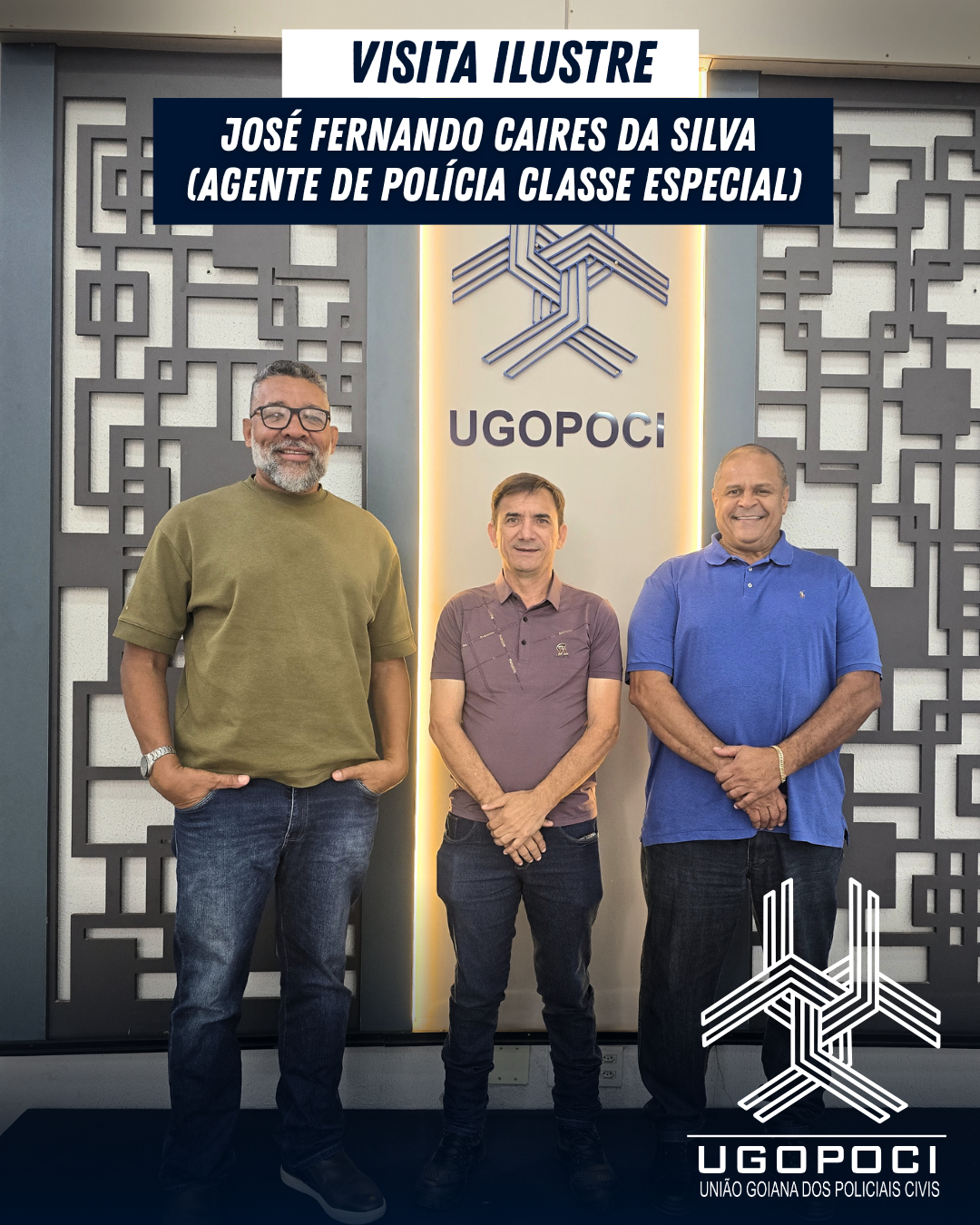 VISITA ILUSTRE | José Fernando Caires da Silva