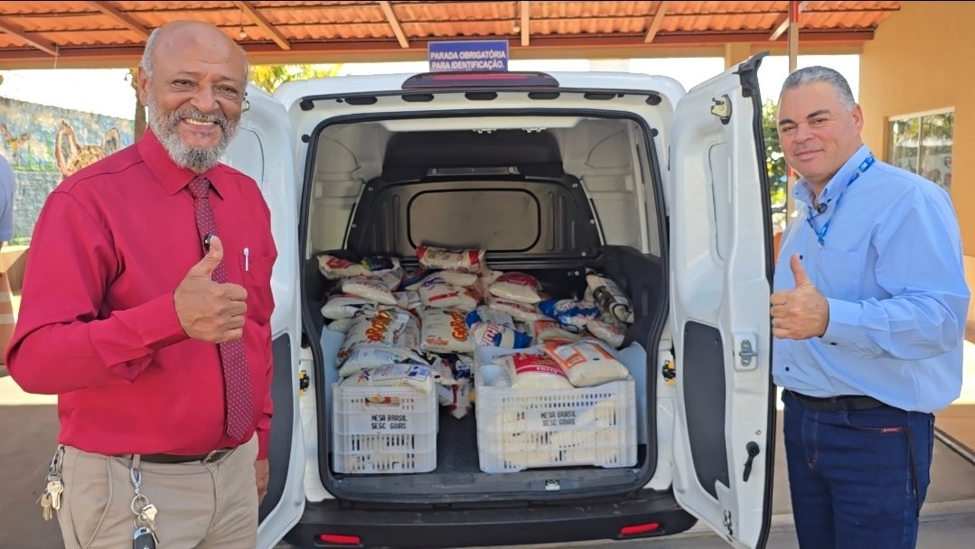 UGOPOCI arrecada mais de meia tonelada de alimentos ao Programa SESC Mesa Brasil