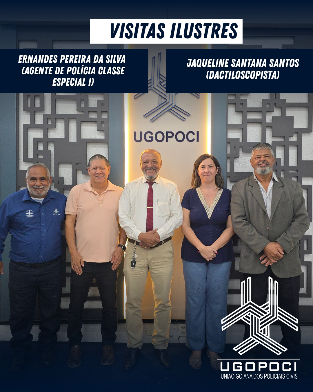VISITAS ILUSTRES | Ernandes Pereira da Silva e Jaqueline Santana Santos