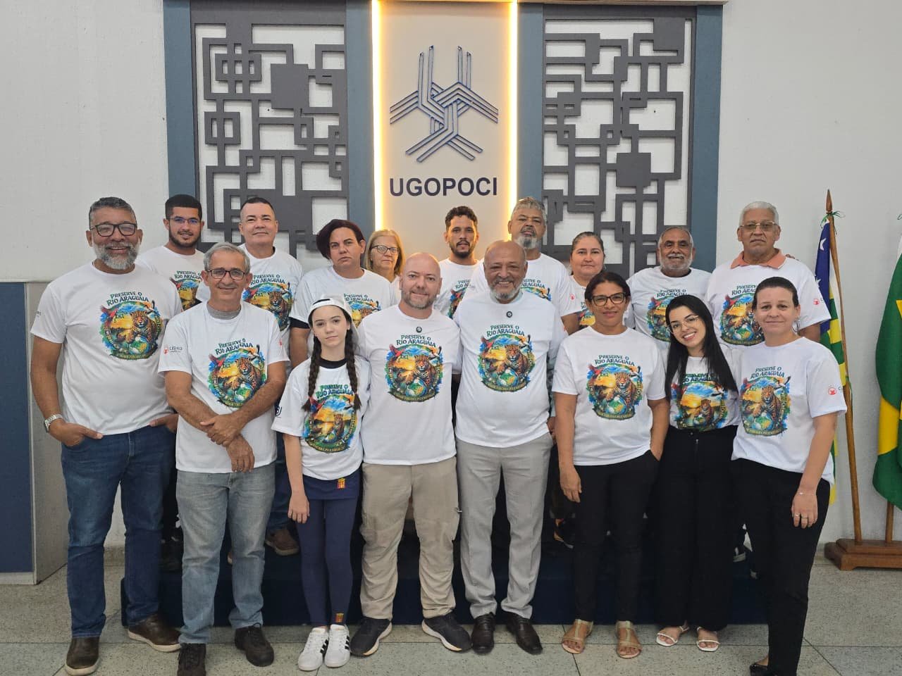 Diretoria da UGOPOCI estreia nova camisa da temporada Rio Araguaia 2026