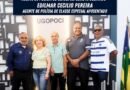 Visita ilustra da associada e escrivã de polícia de classe especial aposentada, Vanda Soares Ribeiro (Vandinha) e dos associados e agentes de polícia de classe especial aposentados, Edilon Pinto Cardoso e Edilmar Cecilio Pereira Visita ilustra da associada e escrivã de polícia de classe especial aposentada, Vanda Soares Ribeiro (Vandinha) e dos associados e agentes de polícia de classe especial aposentados, Edilon Pinto Cardoso e Edilmar Cecilio Pereira