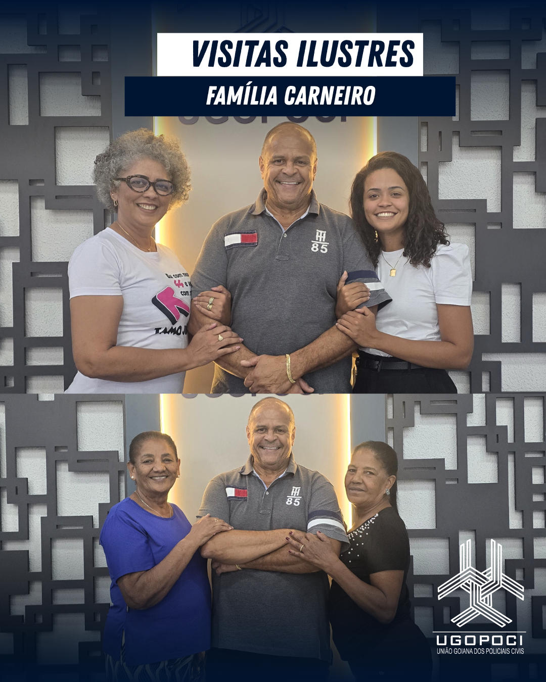 VISITAS ILUSTRES | Família Carneiro