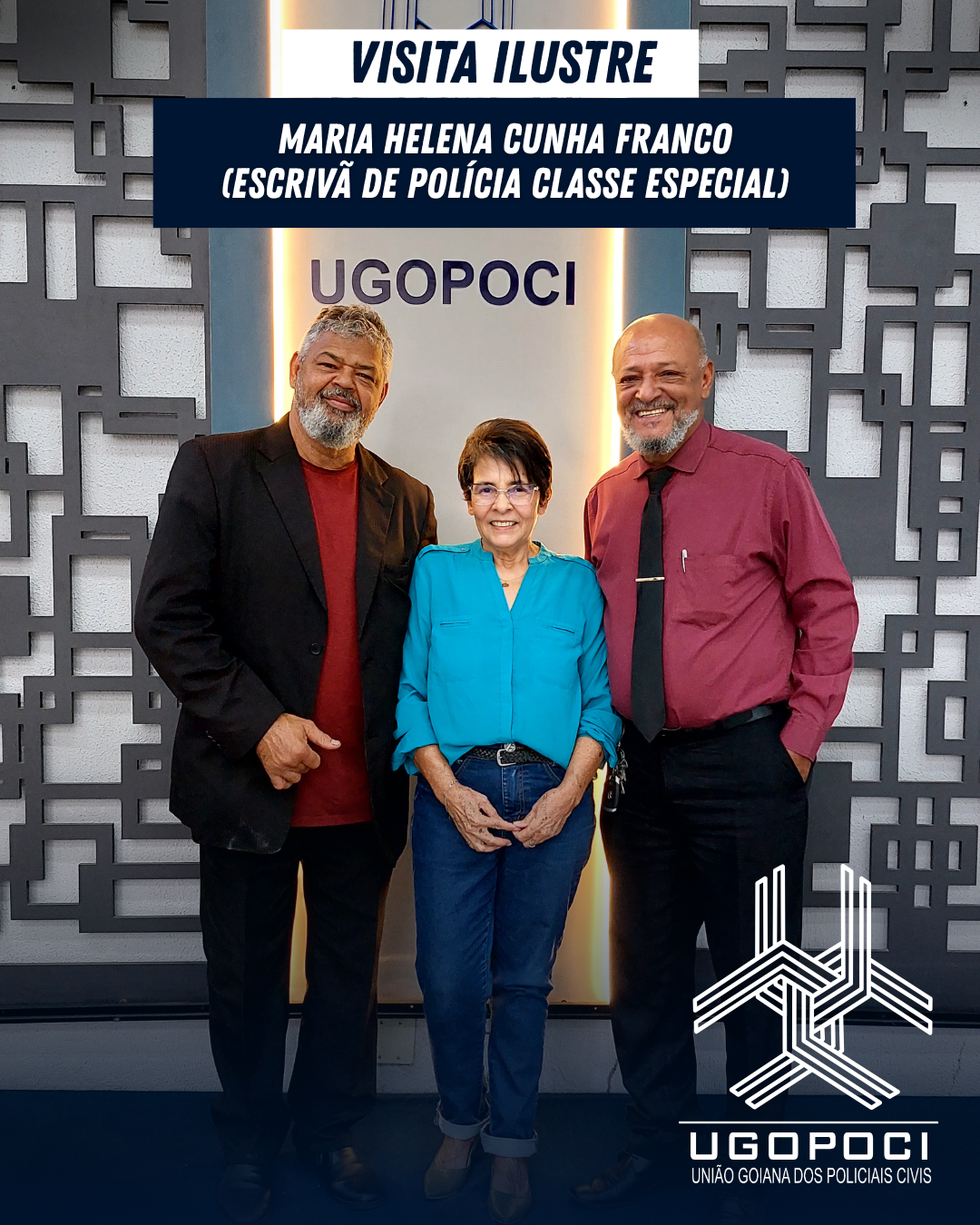 VISITA ILUSTRE | Maria Helena Cunha Franco