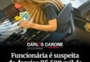 A Polícia Civil de Goiás (PCGO) prendeu, na última segunda-feira (10/8), mulher suspeita de desviar cerca de R$ 500 mil do supermercado onde trabalhava