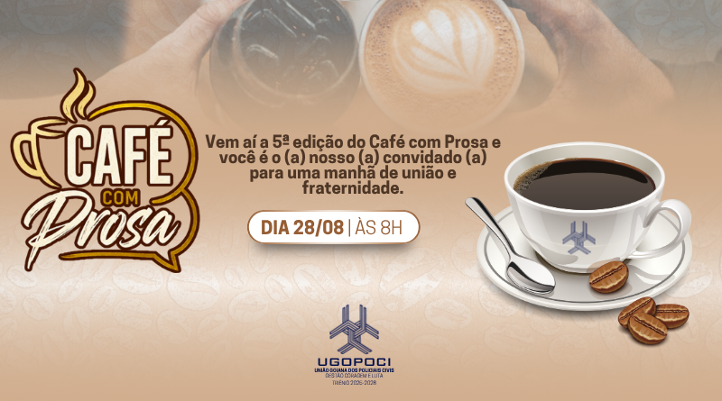 CONVITE ESPECIAL | CAFÉ COM PROSA 5ª edição