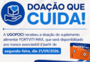 UGOPOCI disponibiliza gratuitamente suplemento alimentar aos associados UGOPOCI disponibiliza gratuitamente suplemento alimentar aos associados